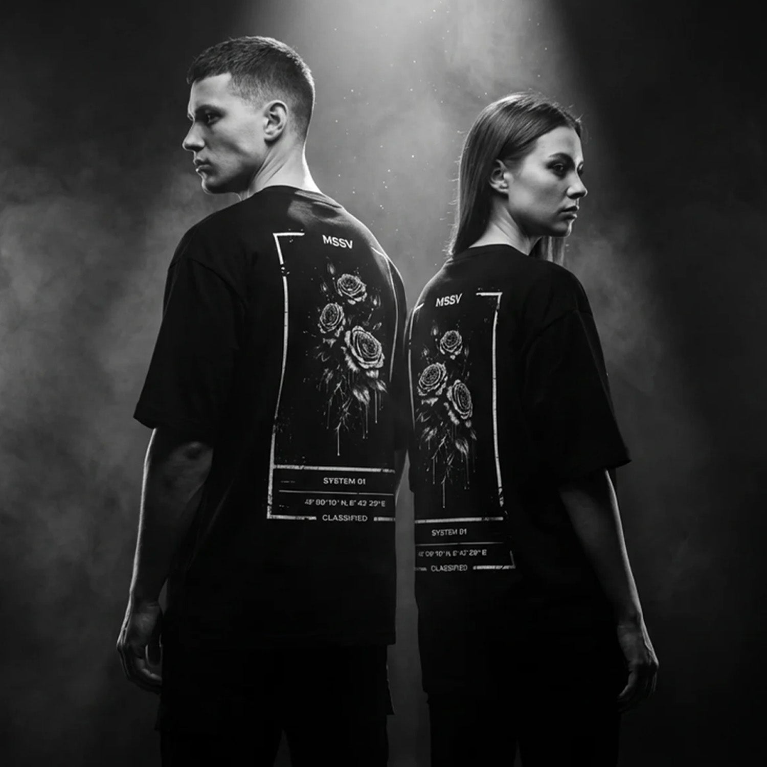 SHADOW ROSES – Streetwear T-Shirt | MSSV Fusion System 01