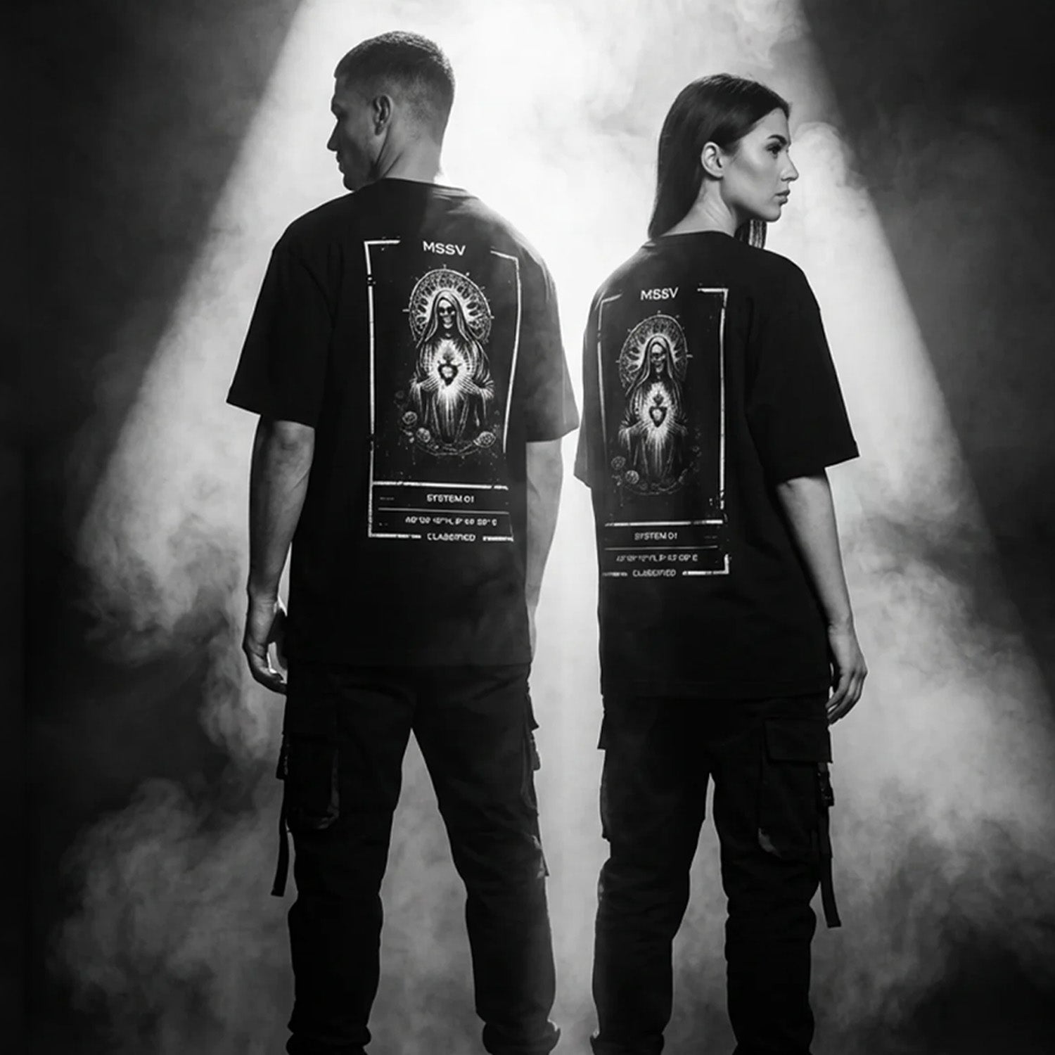 SHADOW SAINT – Streetwear T-Shirt | MSSV Fusion System 01
