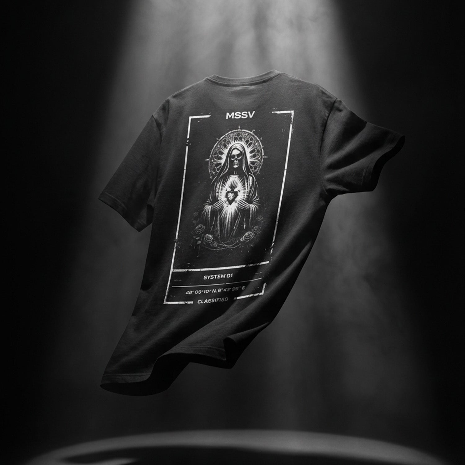 SHADOW SAINT – Streetwear T-Shirt | MSSV Fusion System 01