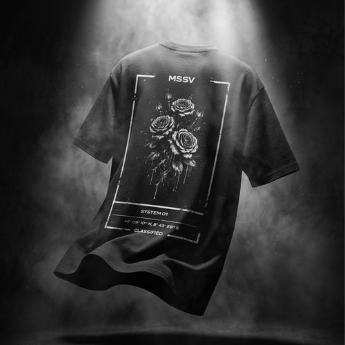 SHADOW ROSES – Streetwear T-Shirt | MSSV Fusion System 01