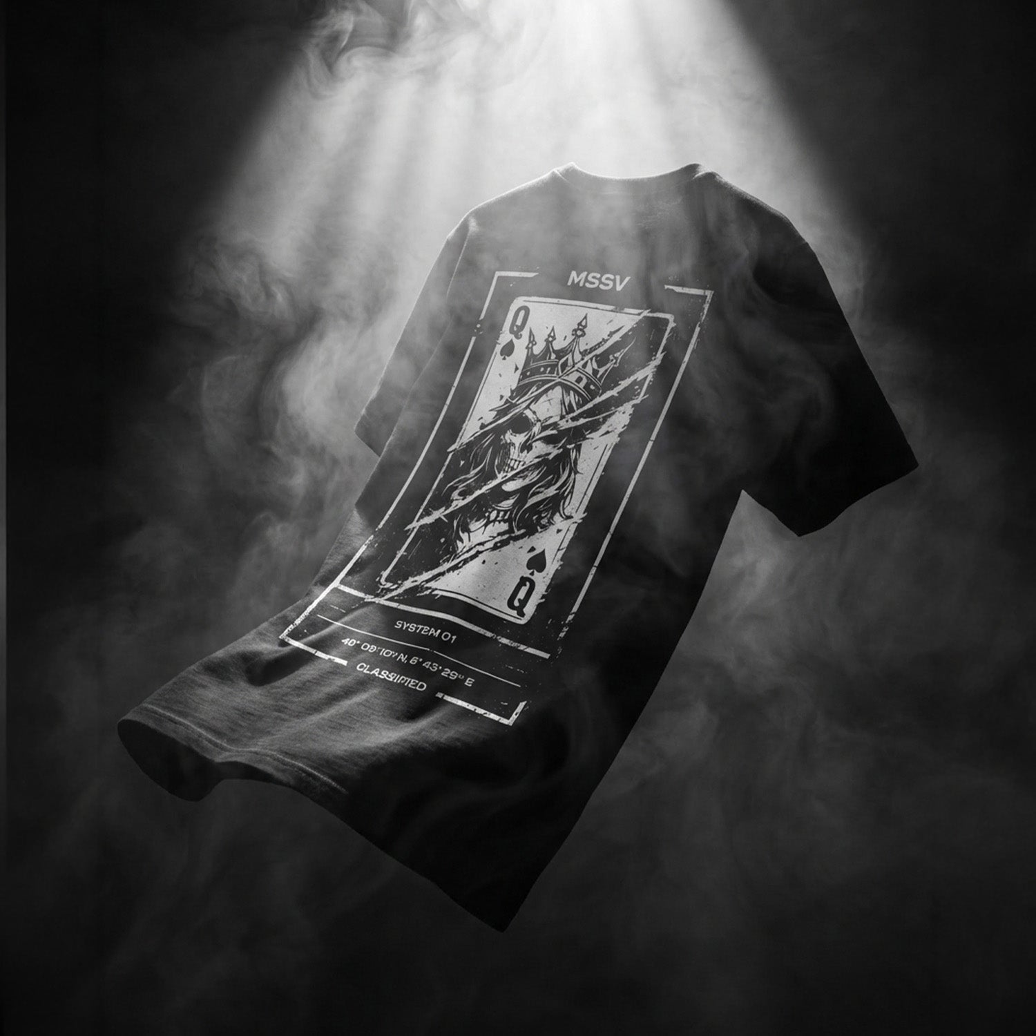 SKULL QUEEN X – Streetwear T-Shirt | MSSV Fusion System 01