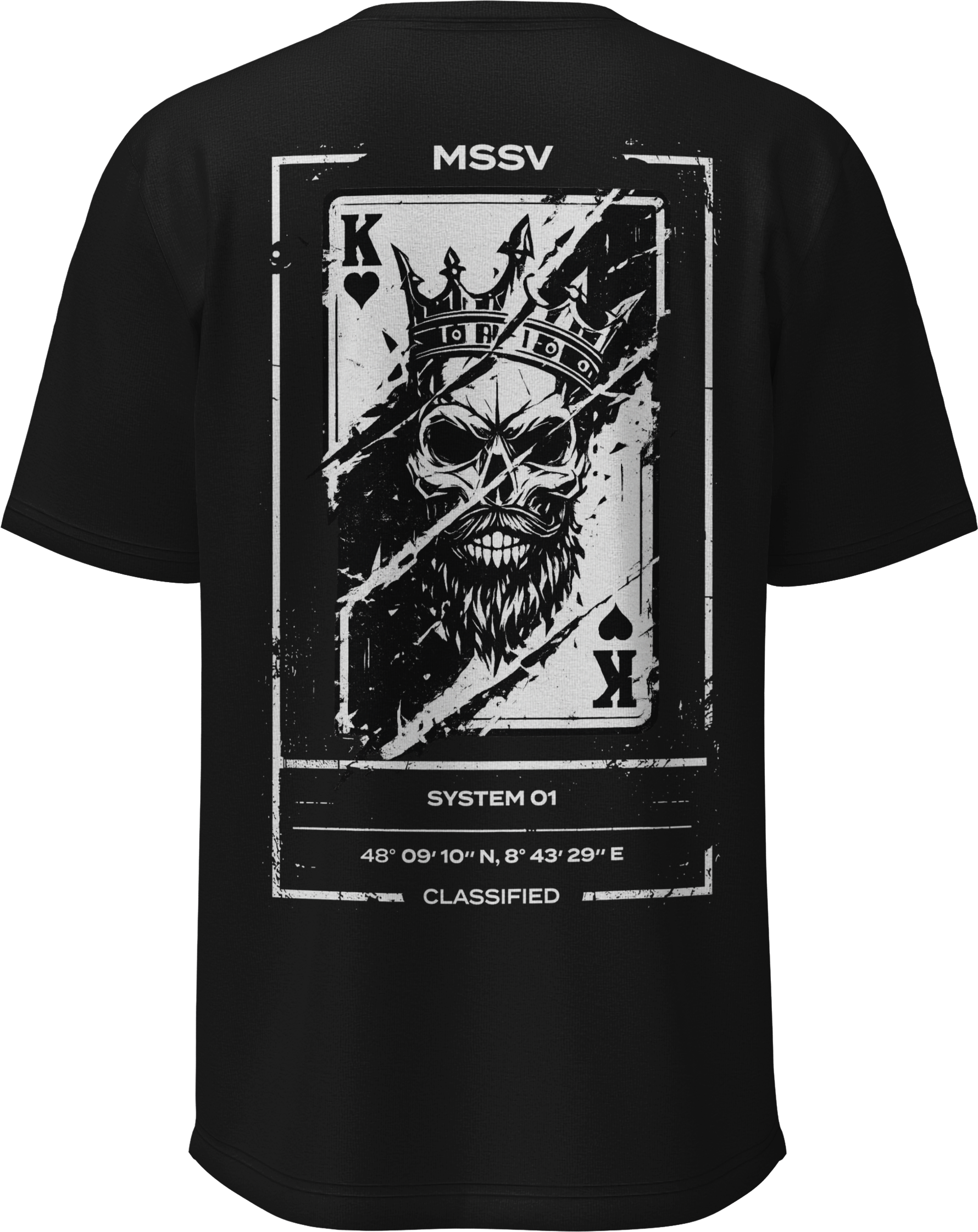 SKULL KING X – Streetwear T-Shirt | MSSV Fusion System 01