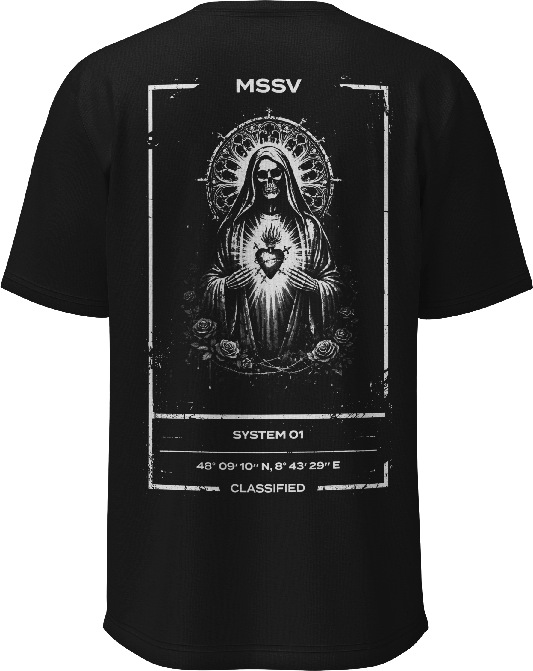 SHADOW SAINT – Streetwear T-Shirt | MSSV Fusion System 01
